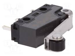 Microcommutatore con leva snap action (con rullo) IP40